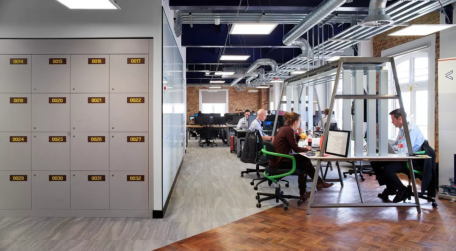 Open plan office designed for engagement