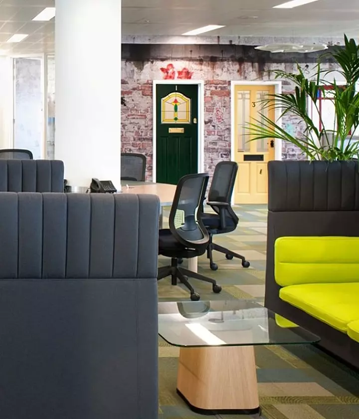 Community hub in a mega office