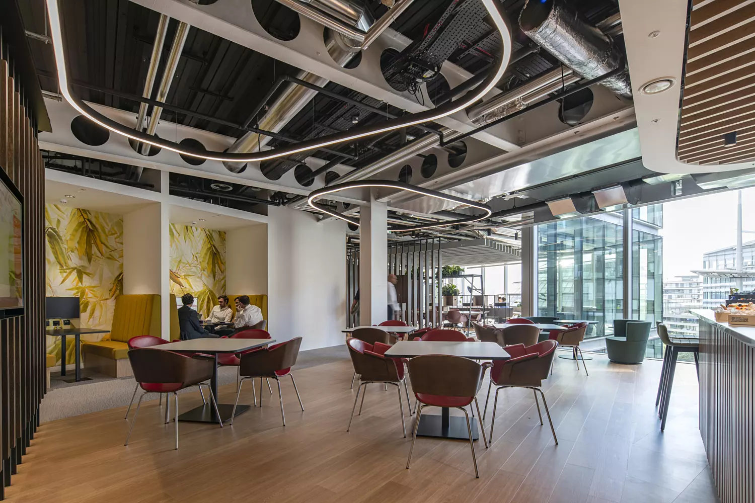 Space together away from desks