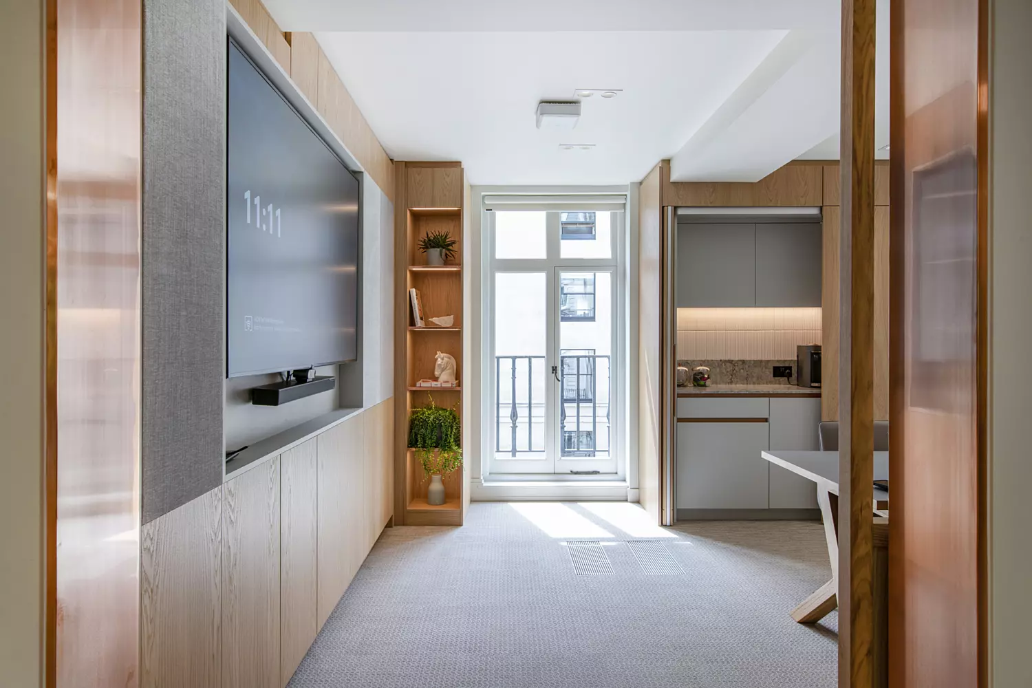 Teck Natural light floods boardroom