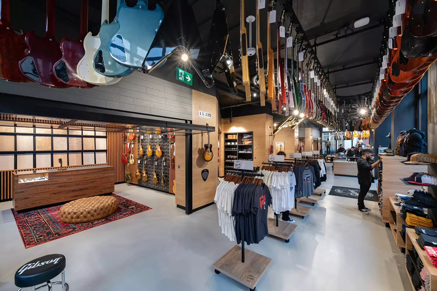 Gibson guitar carousel