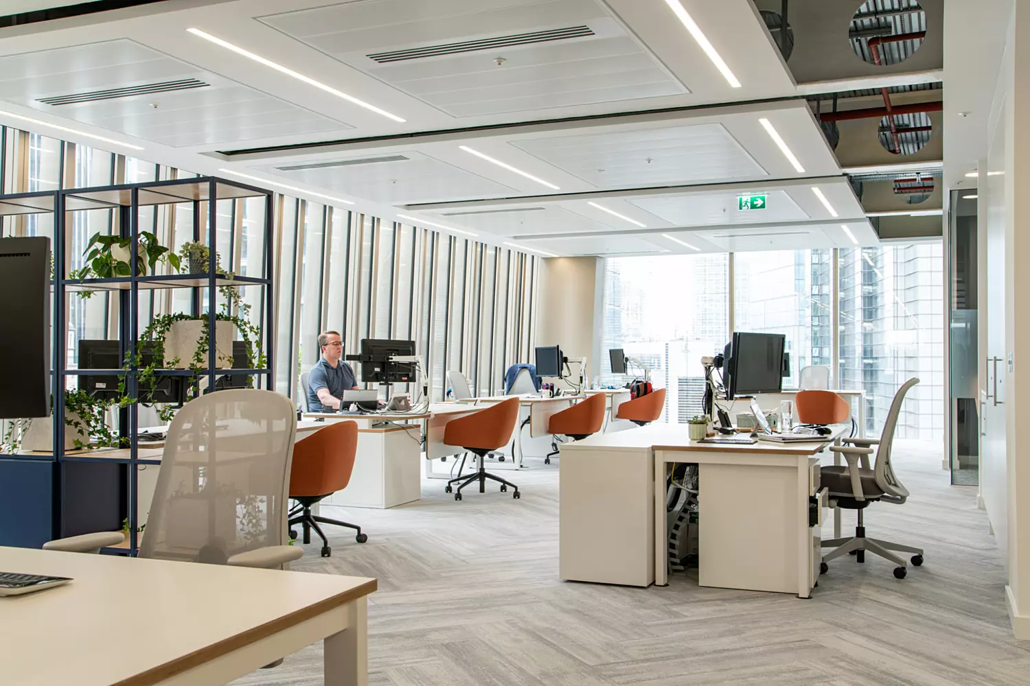 Traditional workspace at Cubico