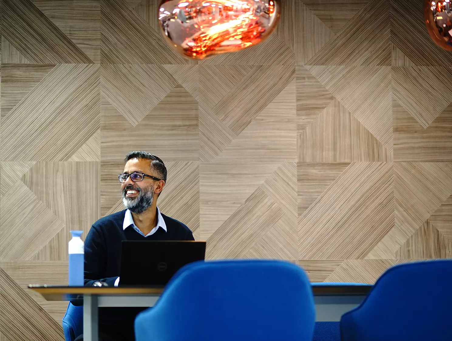 Office breakout area in agile office