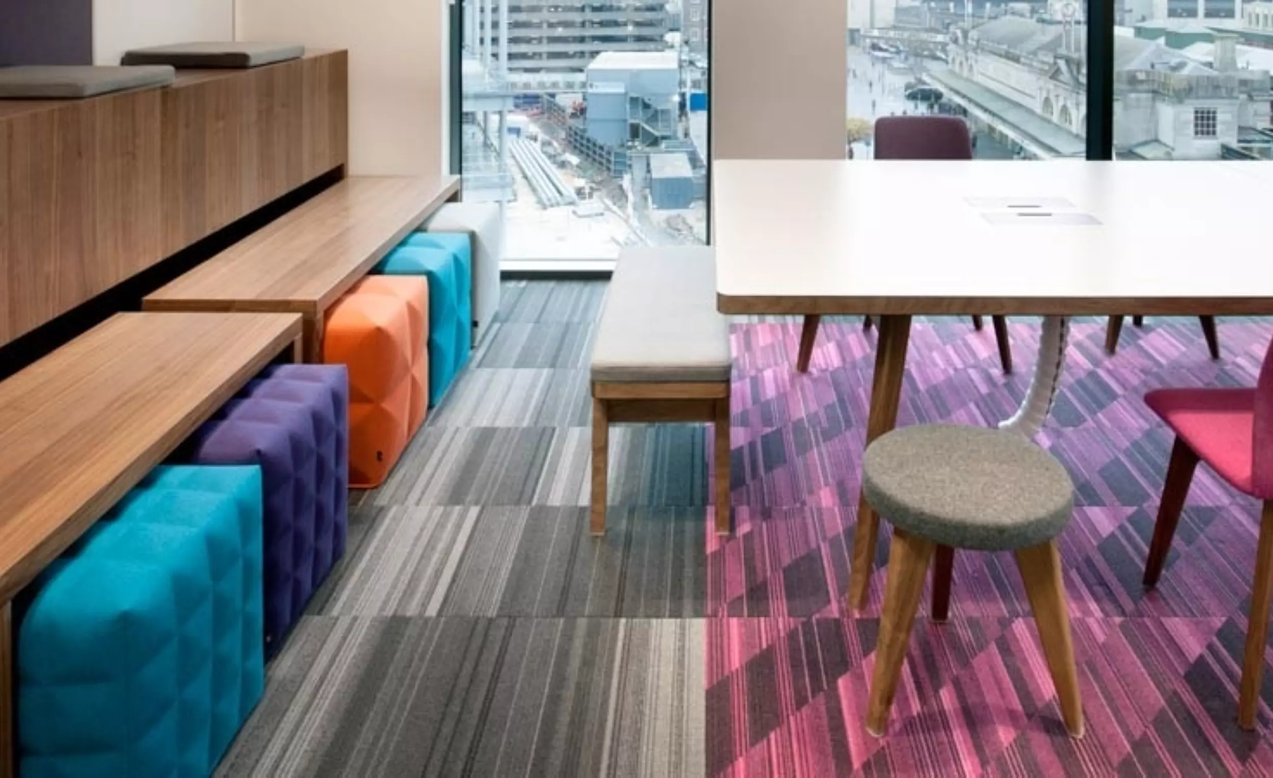 Sensory design breakout spaces