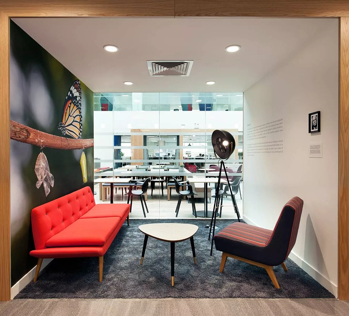 Lane4 meeting room with natural light