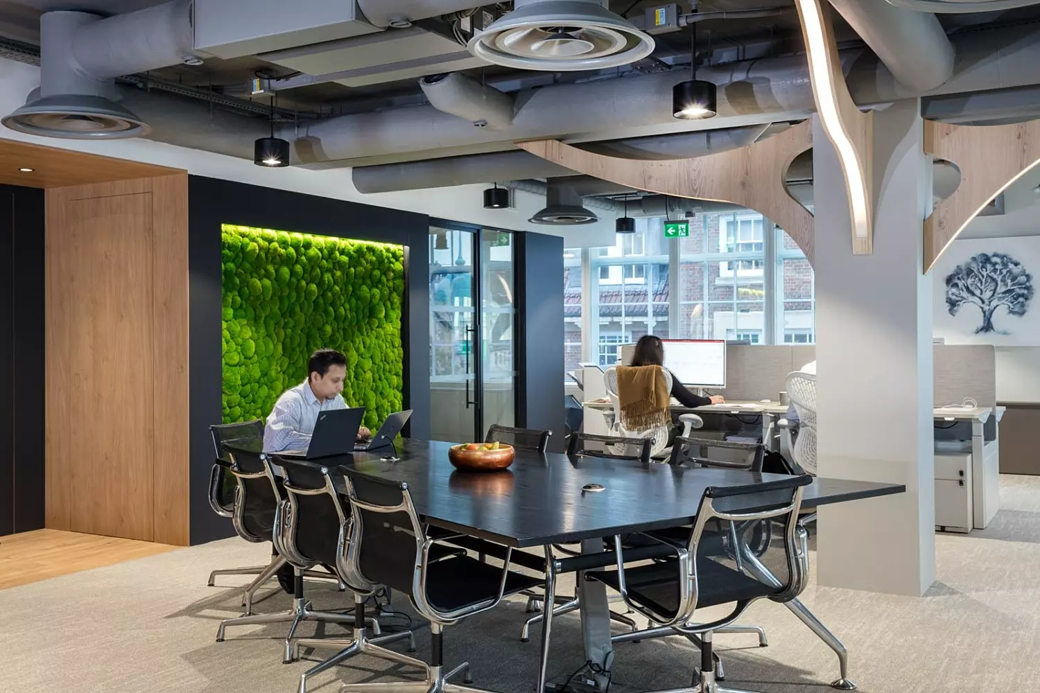 Morgan Sindall biophilic workspace